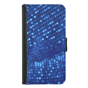 Metal Drapery Luxury 3D Background. Samsung Galaxy S5 Wallet Case