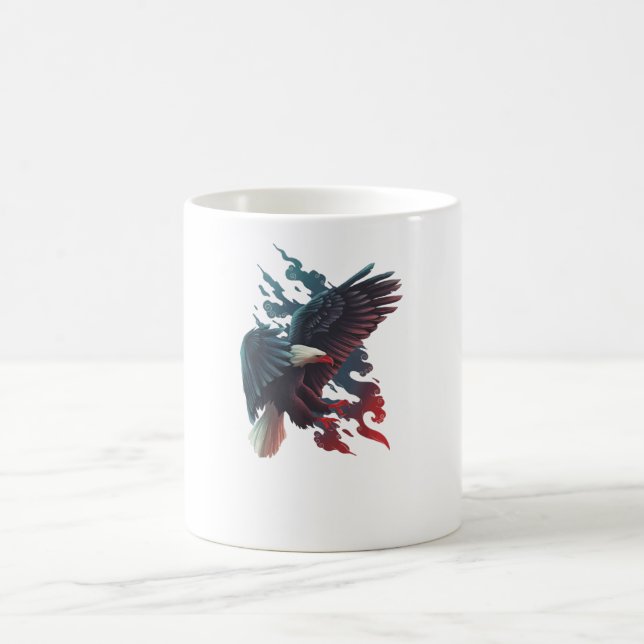 Metal Eagle Coffee Mug (Center)