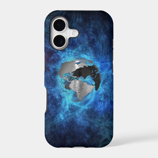 Metal Earth Globe Iphone Case (Back)