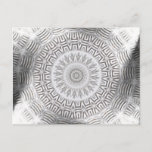 METAL Element Kaleido Pattern Postcard