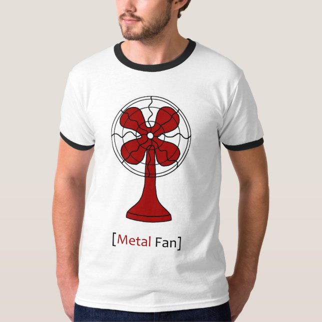 Metal Fan T-Shirt (Front)