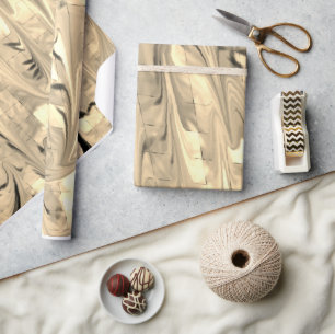 Metal Fudge glossy wrapping paper