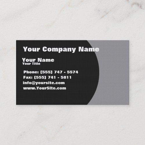 Metal Fusion Template Business Card Template