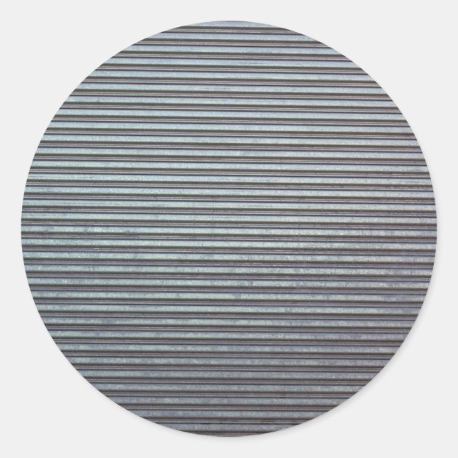 Metal garage door, Toronto Classic Round Sticker (Front)