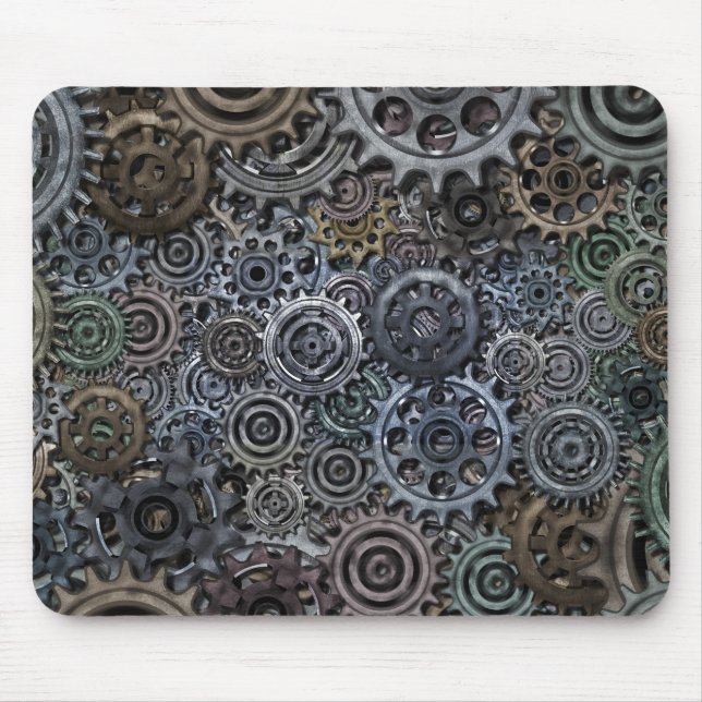 Metal Gear Design Mouse Pad (Front)