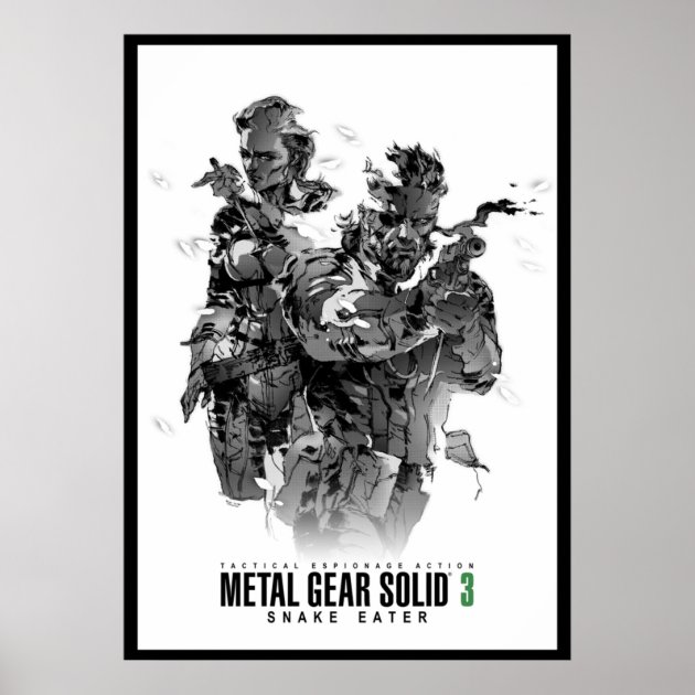 Metal Gear Solid 3 Poster | Zazzle