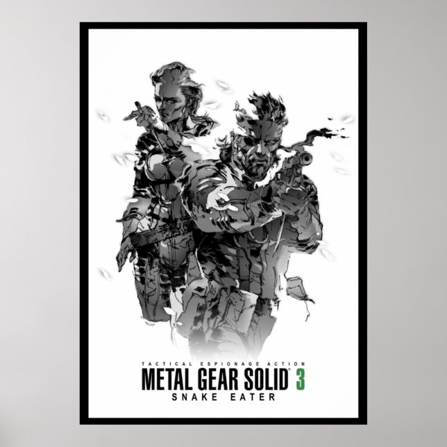 Metal Gear Solid 3 Poster (Front)