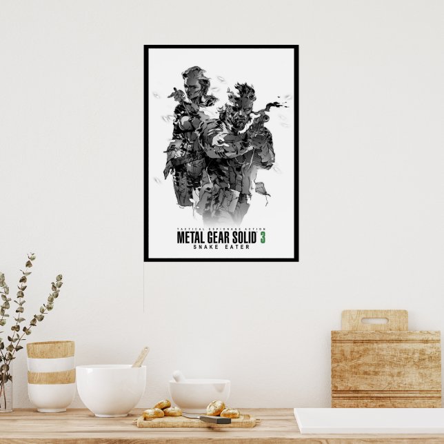 Metal Gear Solid 3 Poster | Zazzle