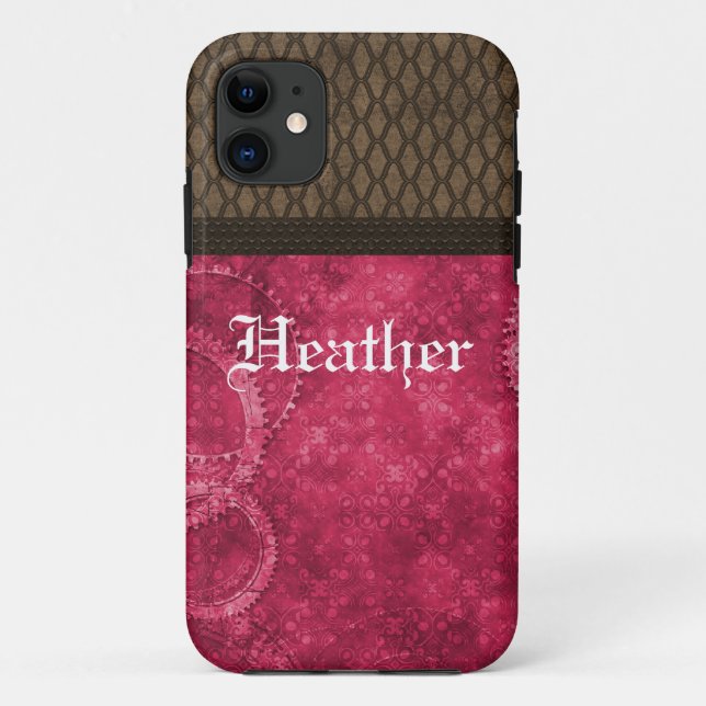 Metal Gear Steampunk BT iPhone 5 Case, Pink Case-Mate iPhone Case (Back)