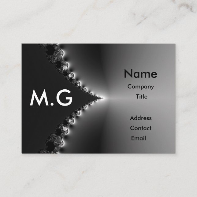 Metal Glory Business Card (Front)