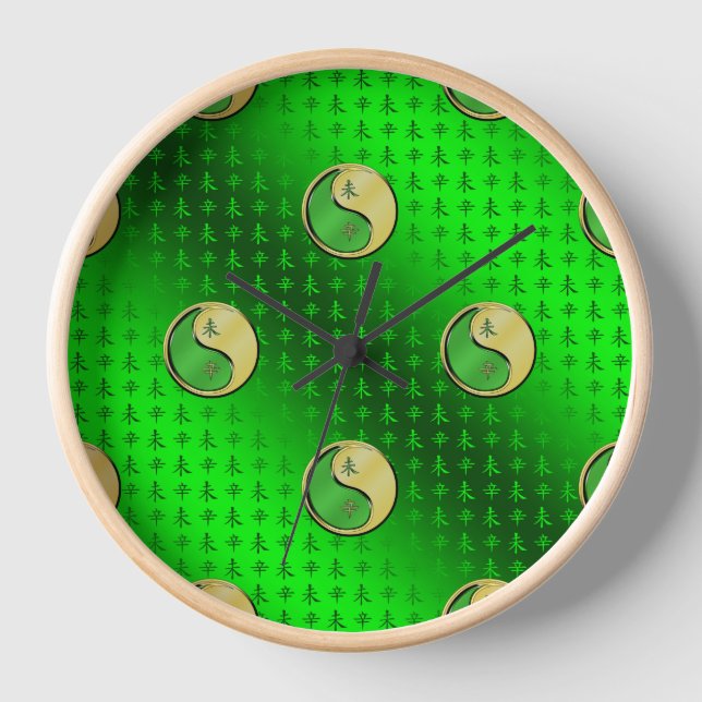 Metal Goat Clock (Front)