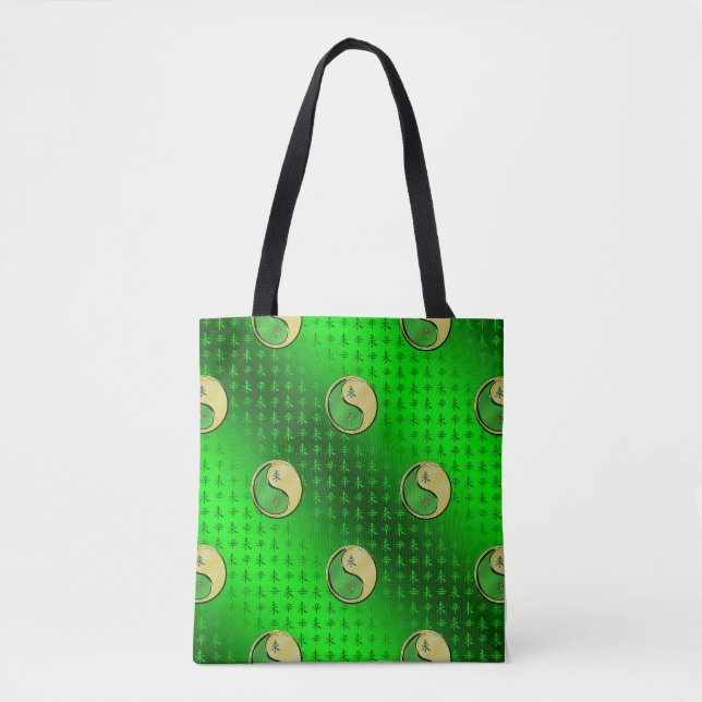 Metal Goat Tote Bag (Front)