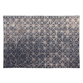 Metal Grating Mesh Pattern Placemat by thatcrazyredhead at Zazzle