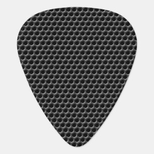 Metal grid pattern - background guitar pick