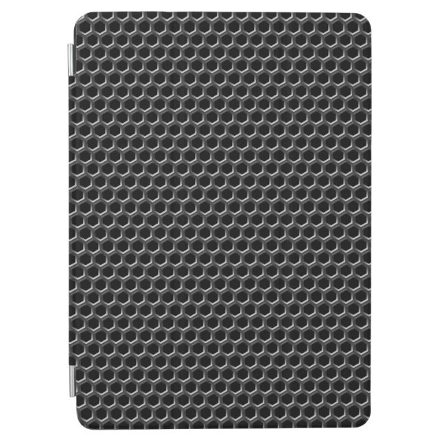Metal grid pattern - background iPad air cover (Front)