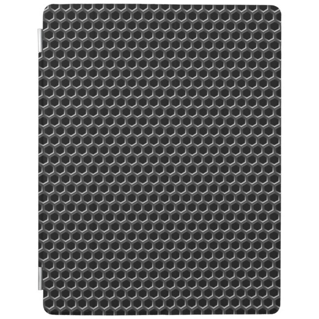 Metal grid pattern - background iPad air cover (Front)