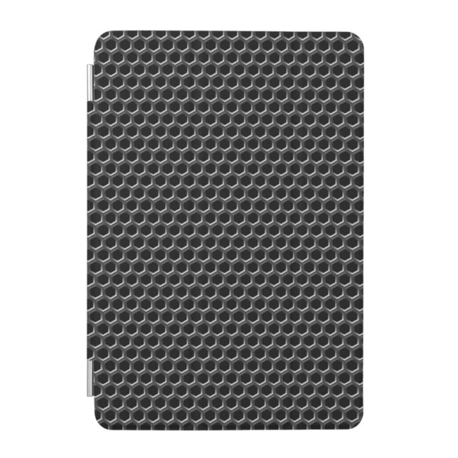 Metal grid pattern - background iPad mini cover (Front)