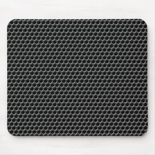 Metal grid pattern - background mouse pad (Front)