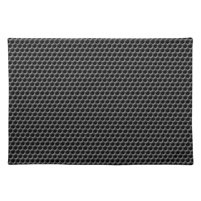 Metal grid pattern - background placemat (Front)