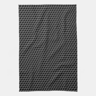 Metal grid pattern - background towel