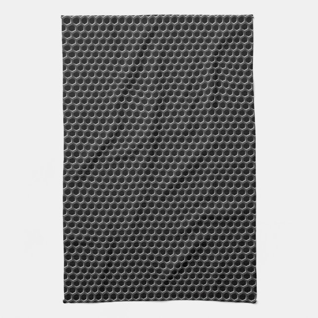 Metal grid pattern - background towel (Vertical)