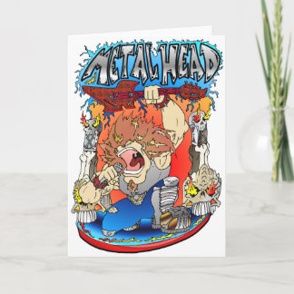 Metal Head Card