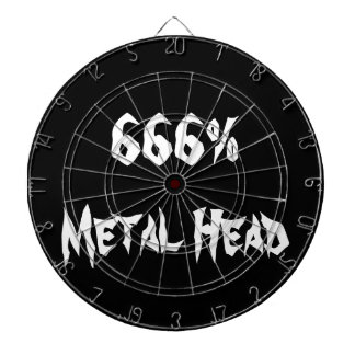 Metal Head Dartboard With Darts