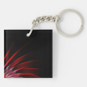 Metal Heart Keychain