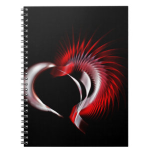 Metal Heart Notebook