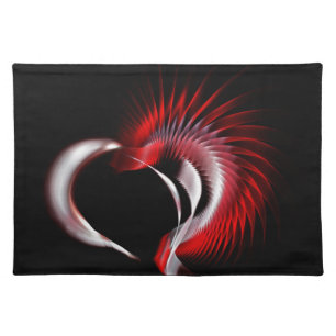 Metal Heart Placemat