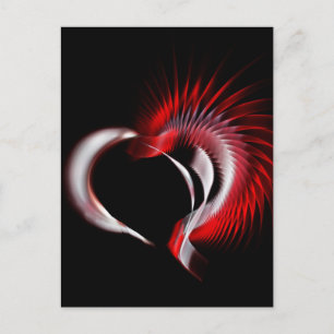 Metal Heart Postcard