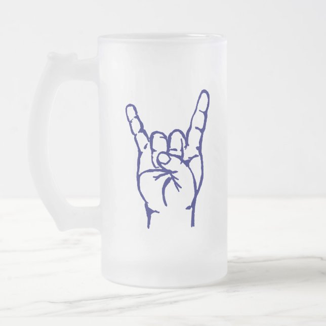 Metal Horns Mug (Left)