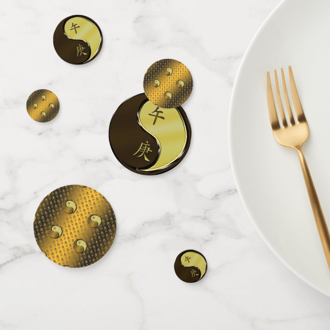 Metal Horse Confetti (Group)