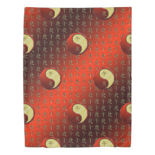 Metal Horse Duvet Cover