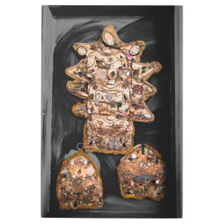 Metal Impression Atamba of Huaco Character Metal Print