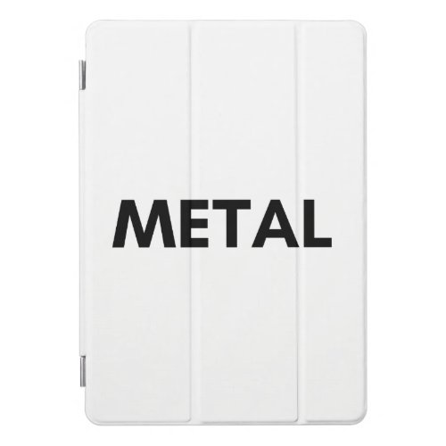 metal iPad pro cover