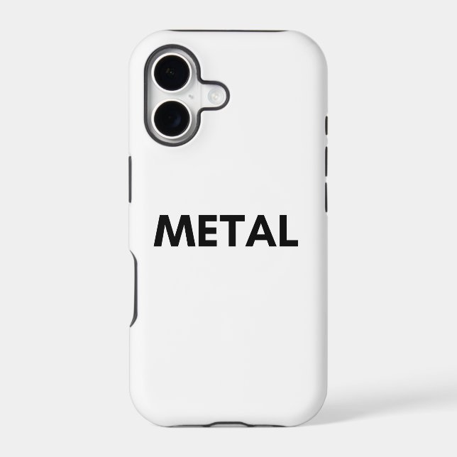 metal iphone case (Back)