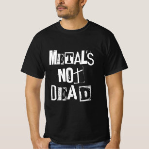 Metal Is Not Dead - Vintage Grunge - Heavy Metal P T-Shirt