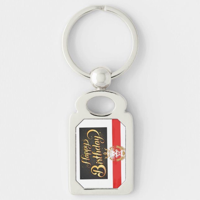 Metal Keychain birthday special  (Front)