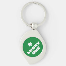 Metal Keychain for Good Luck