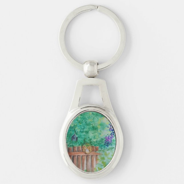Metal Keychain Keyring Key Chain Key Ring (Front)