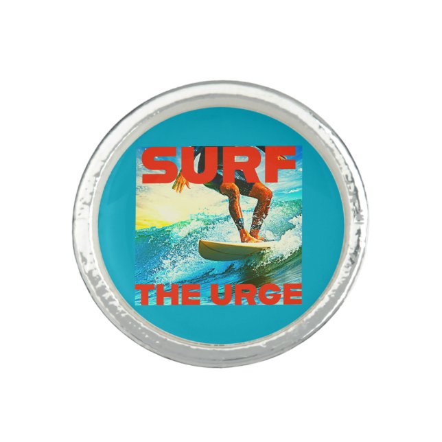 Metal Keychain Ring (Front)