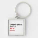 spread eagle  villas   Metal Keychains