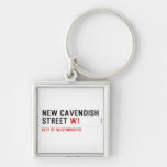 New Cavendish  Street  Metal Keychains