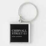 Chibnall Street  Metal Keychains