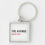 THE AVENUE  Metal Keychains