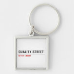 Quality Street  Metal Keychains