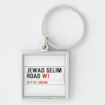 Jewad selim  road  Metal Keychains