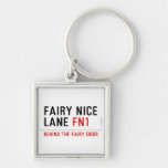 Fairy Nice  Lane  Metal Keychains