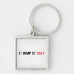 21 JUMP ST  Metal Keychains